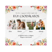 Csodálatos anya - 4 képes egyedi szemüvegtörlő kendő
