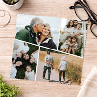 Egyedi 4 képes szemüvegtörlő kendő