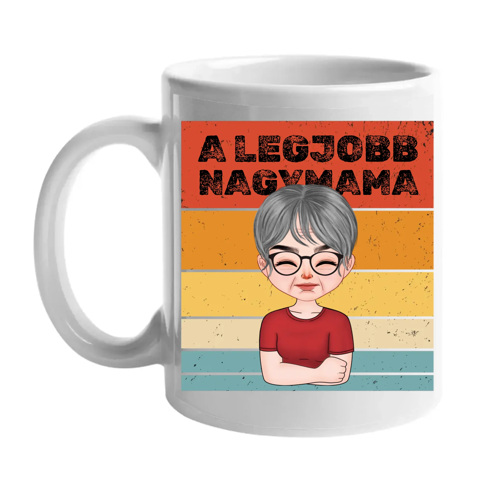 A legjobb Mama bögre szerkeszthető karakterekkel