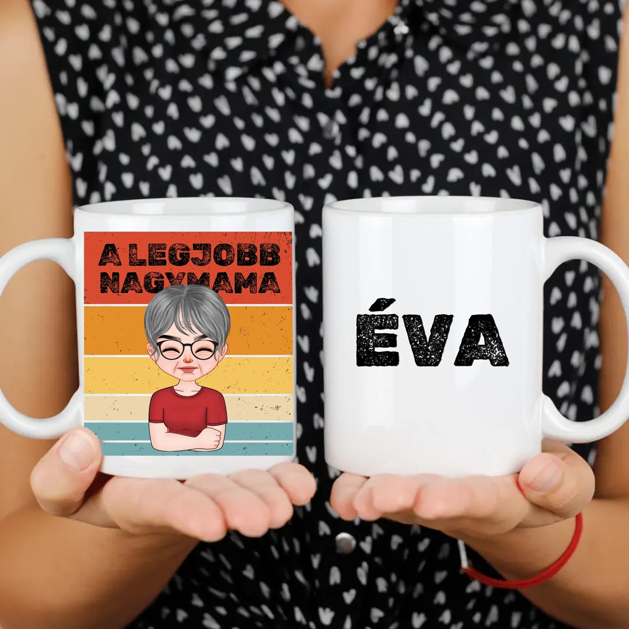 A legjobb Mama bögre szerkeszthető karakterekkel