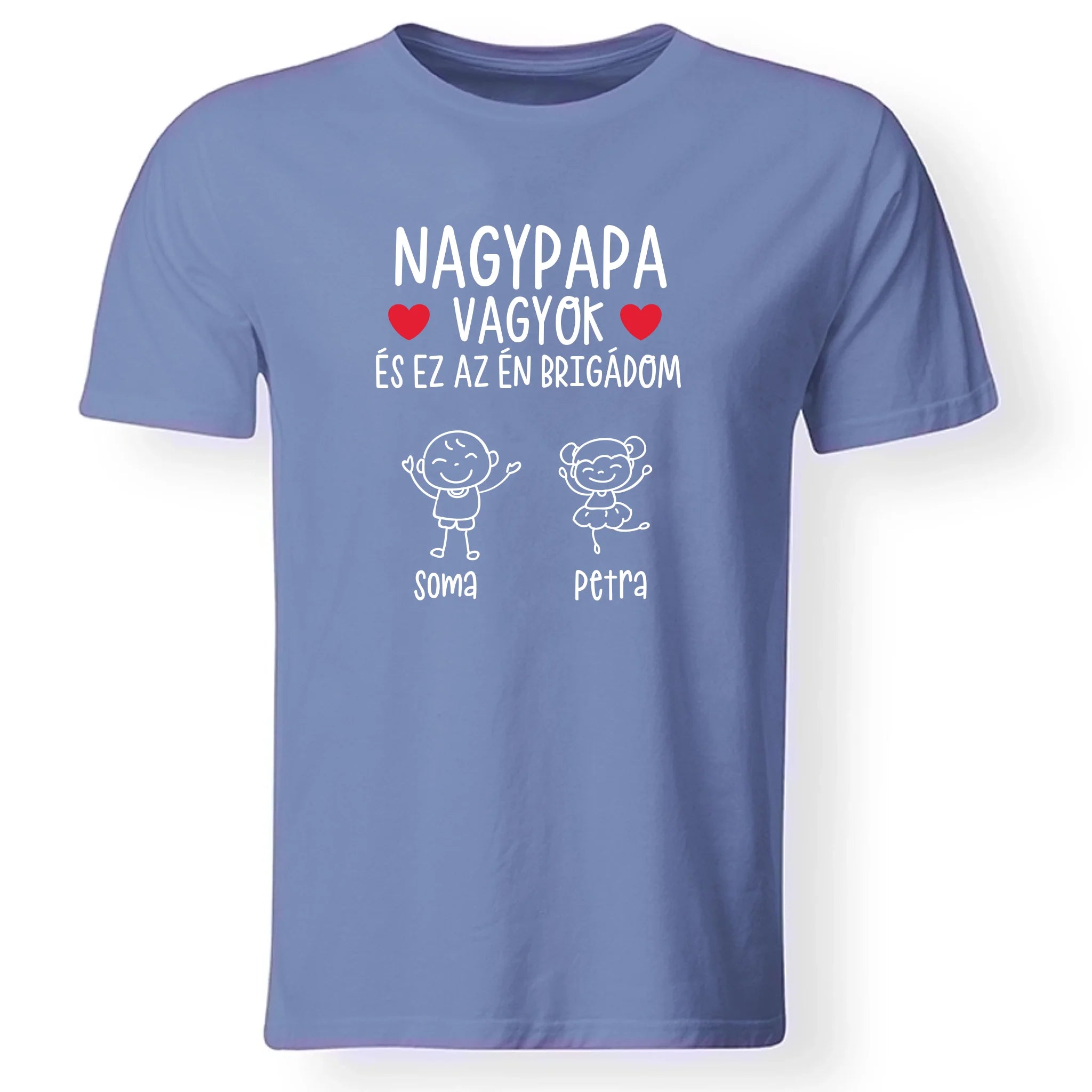 Nagypapa brigádja póló akár 6 unokával