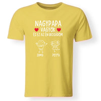 Nagypapa brigádja póló akár 6 unokával