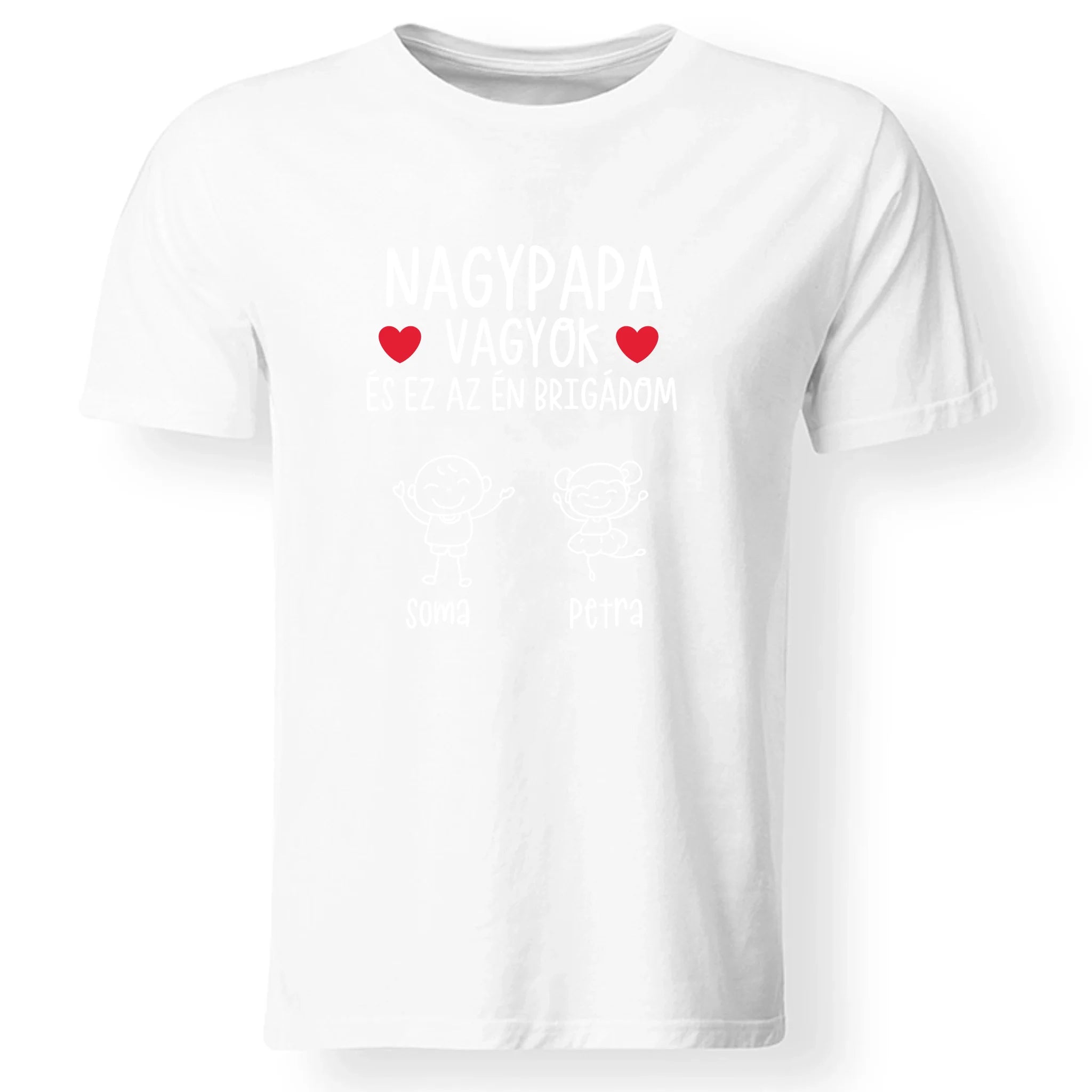Nagypapa brigádja póló akár 6 unokával