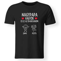Nagypapa brigádja póló akár 6 unokával