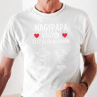 Nagypapa brigádja póló akár 6 unokával