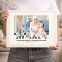 Egyedi fényképes falikép mamáknak 5 fotóval
