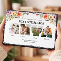 Csodálatos anya - 4 képes egyedi gránitlap