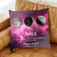  Ajándék anyáknak - Holdfázisos fullprint párna szerkeszthető feliratokkal
