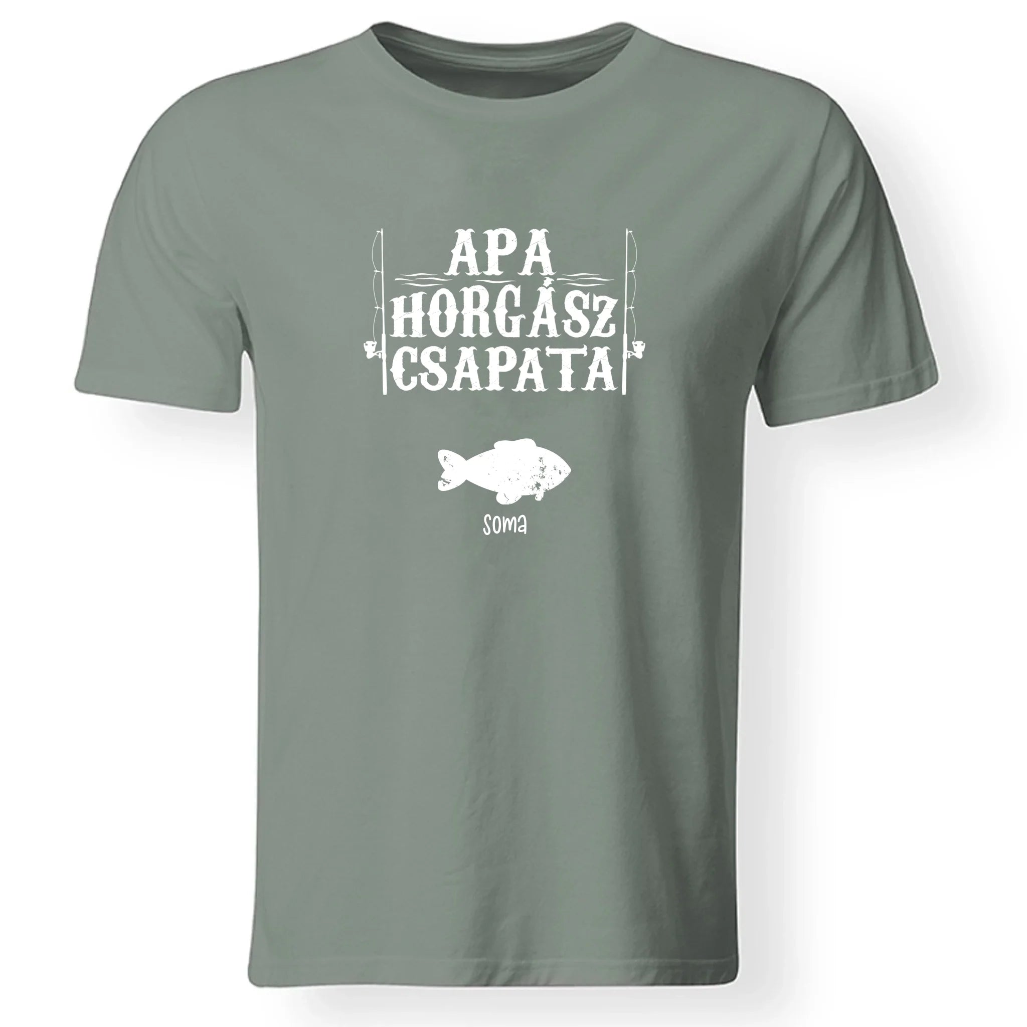 Ajándék Apáknak - kifogtam a világ legjobb apukáját horgász apa póló