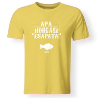 Ajándék Apáknak - kifogtam a világ legjobb apukáját horgász apa póló