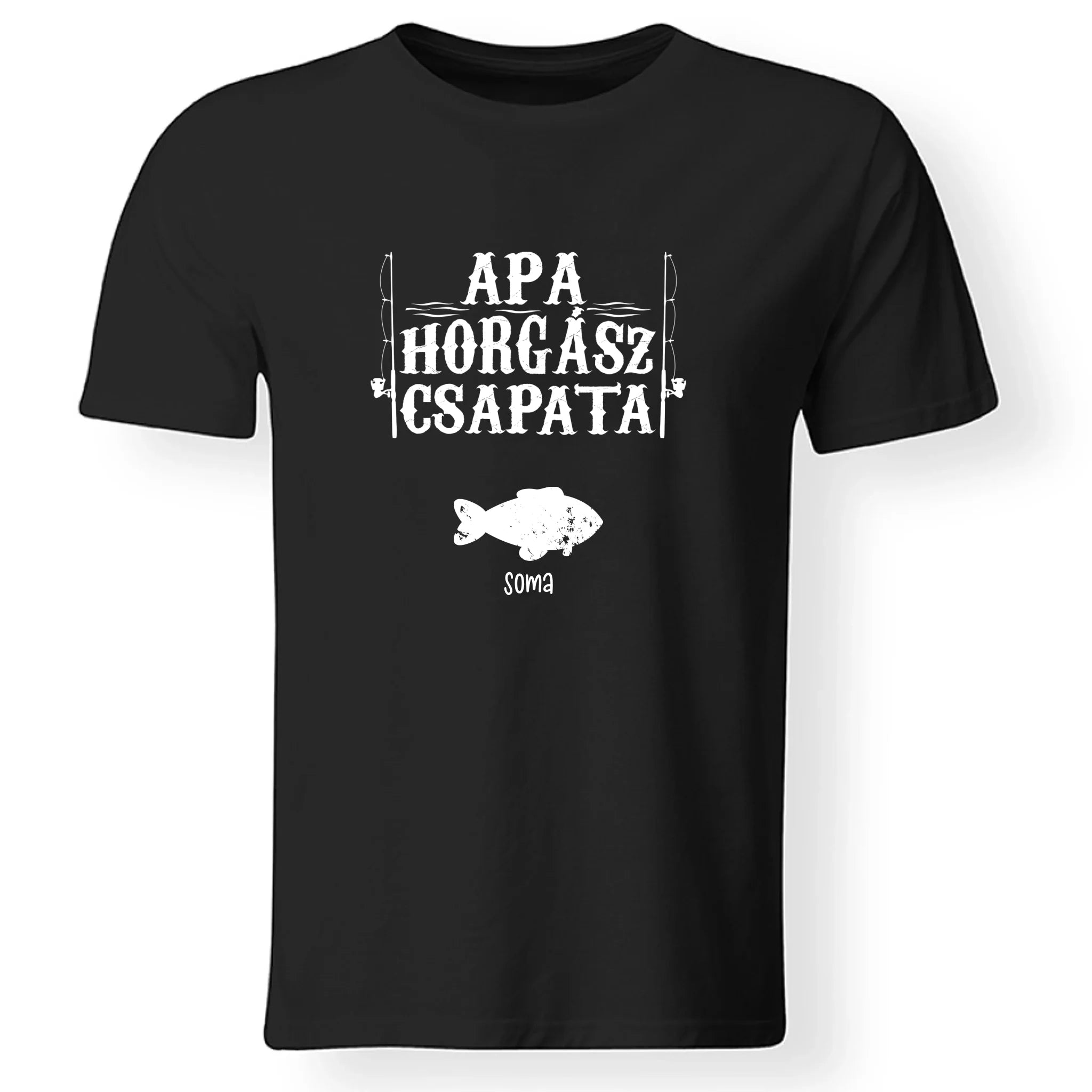 Ajándék Apáknak - kifogtam a világ legjobb apukáját horgász apa póló