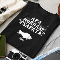 Ajándék Apáknak - kifogtam a világ legjobb apukáját horgász apa póló