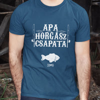 Ajándék Apáknak - kifogtam a világ legjobb apukáját horgász apa póló