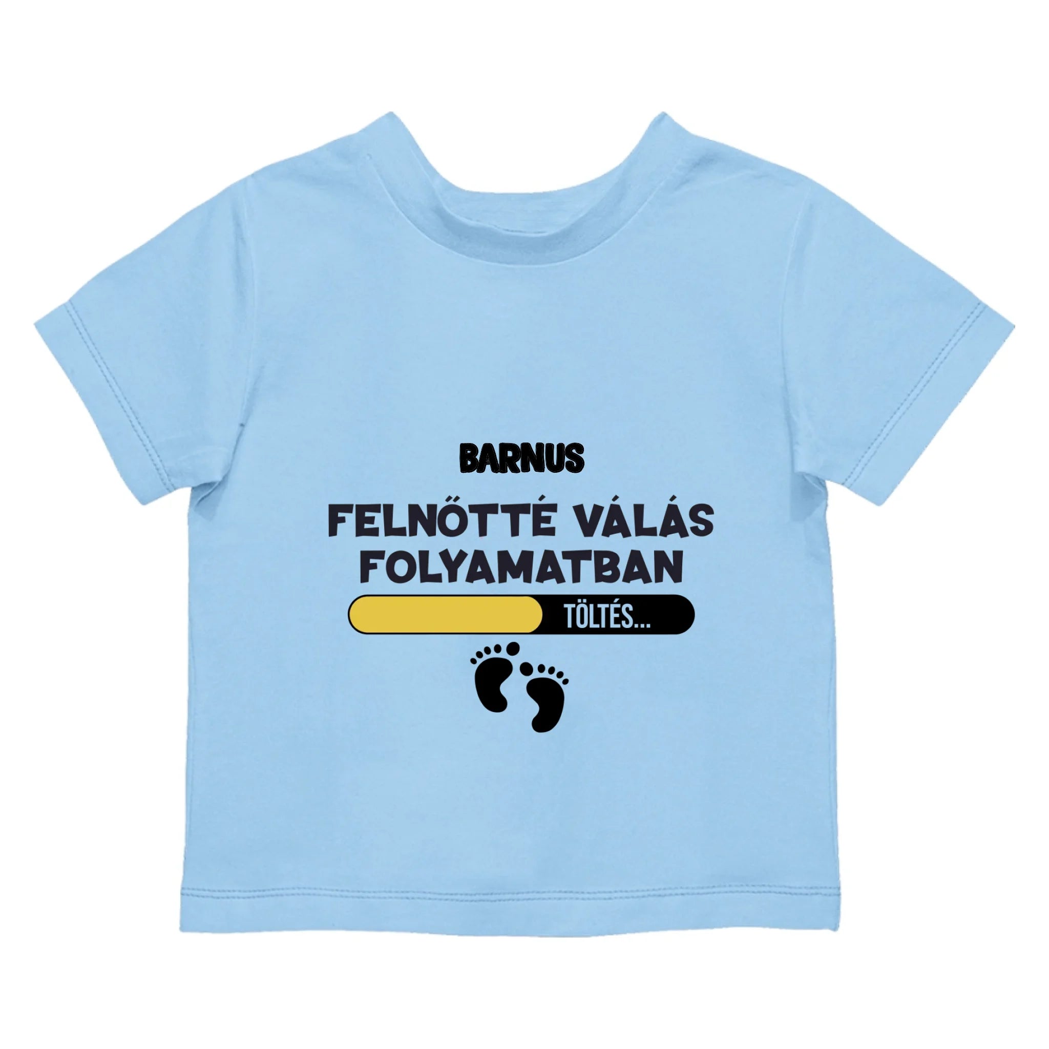Felnőtté válás folyamatban póló gyerekeknek