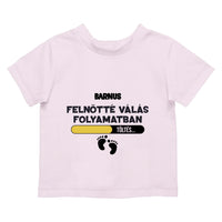 Felnőtté válás folyamatban póló gyerekeknek
