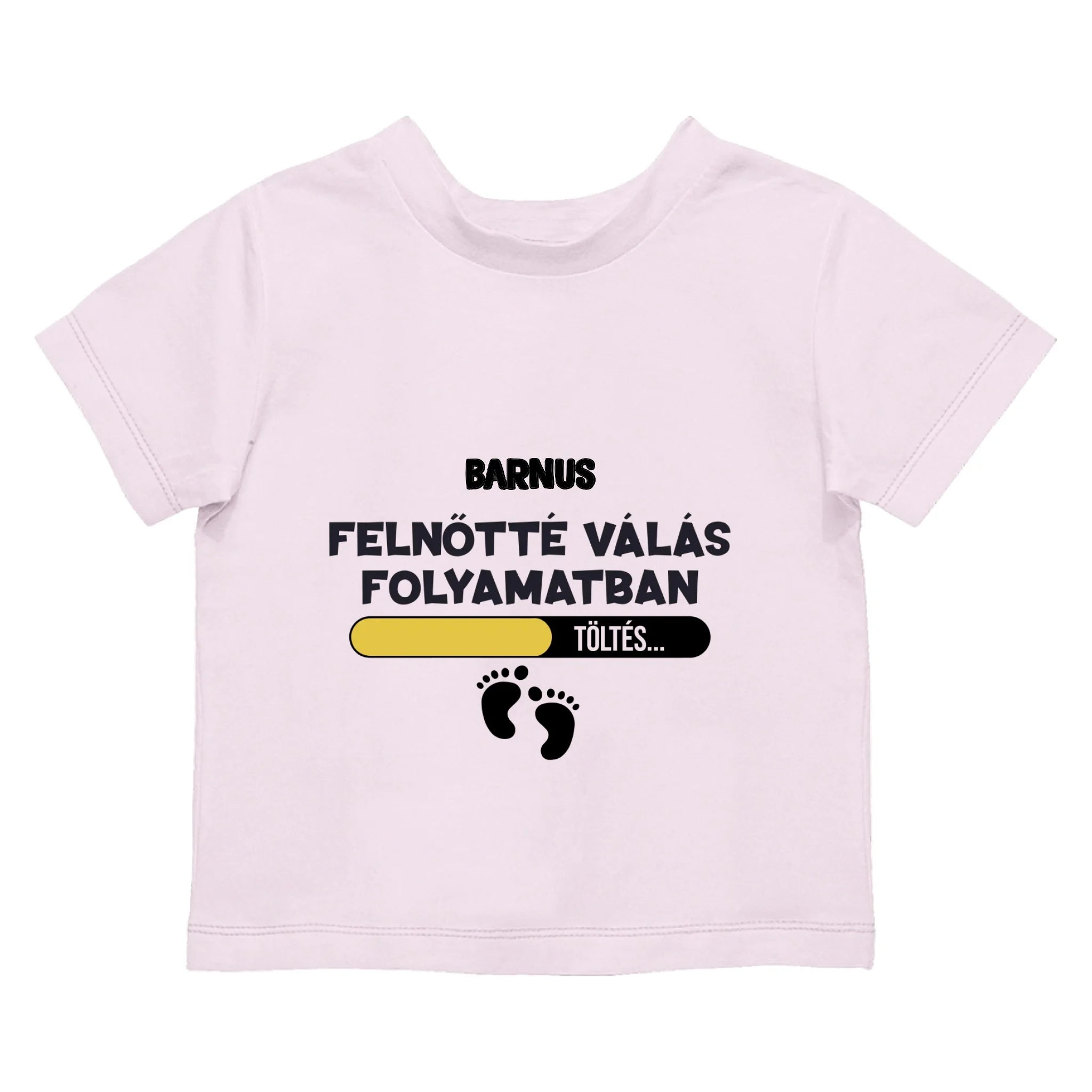 Felnőtté válás folyamatban póló gyerekeknek