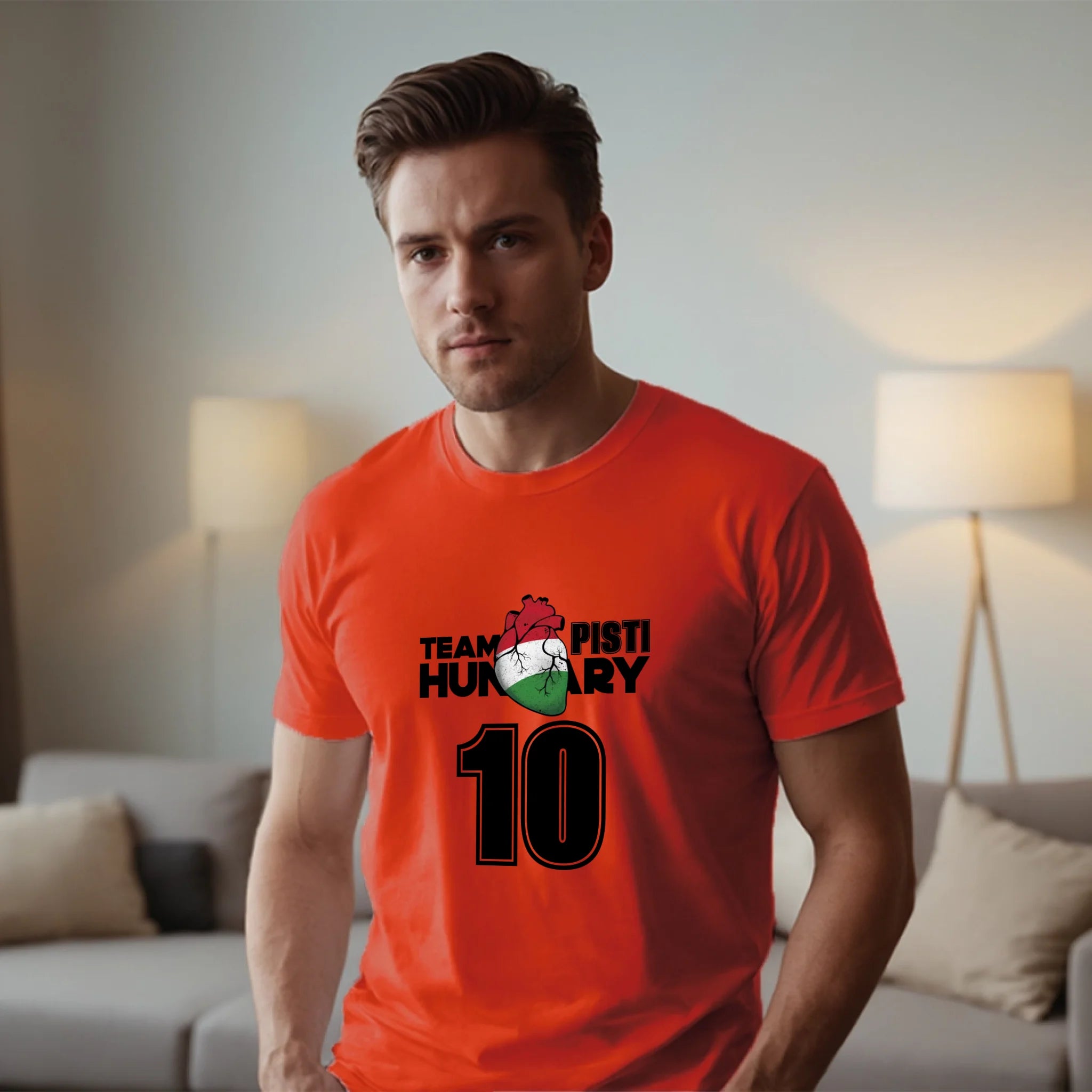 Team Hungary magyar mez póló egyedi névvel