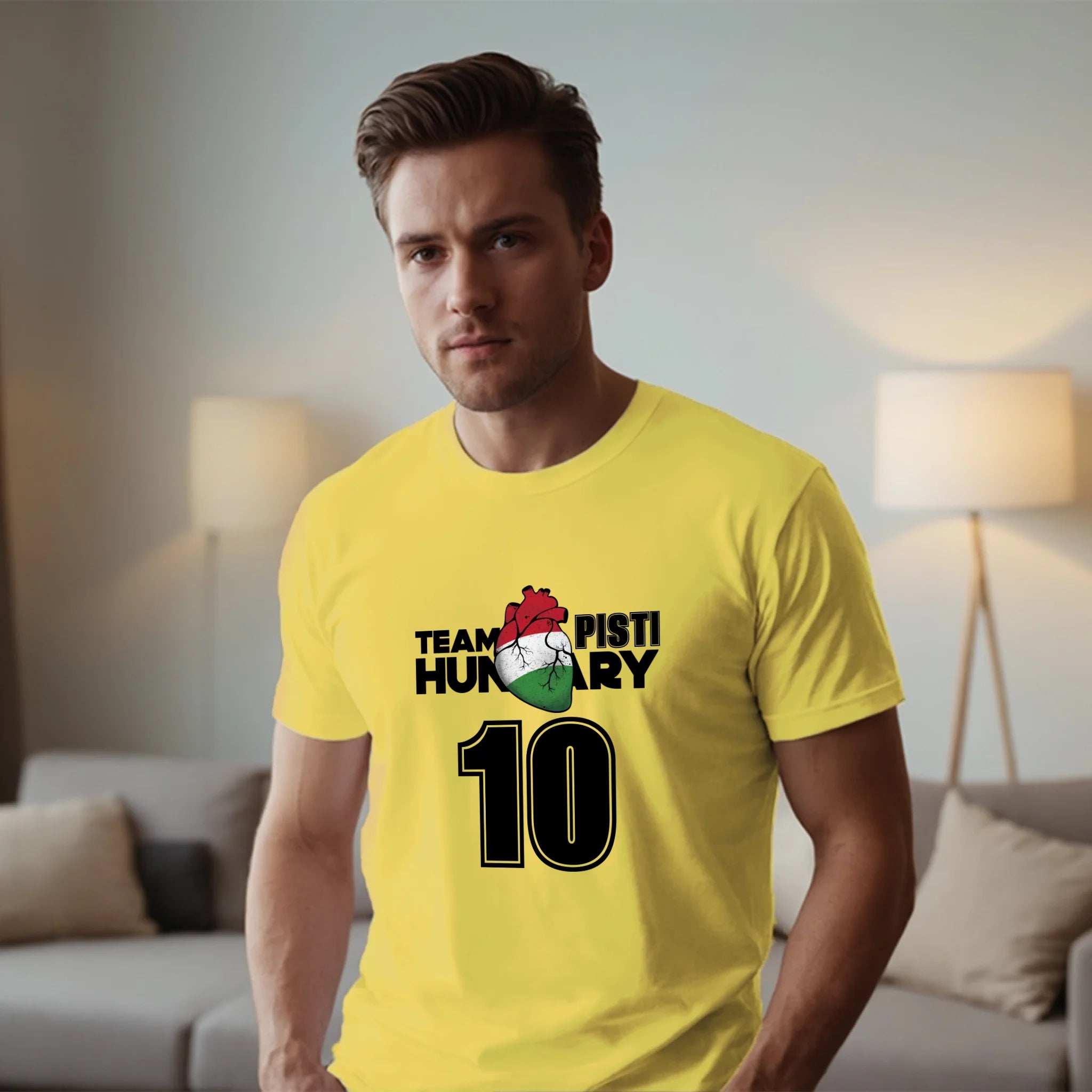 Team Hungary magyar mez póló egyedi névvel