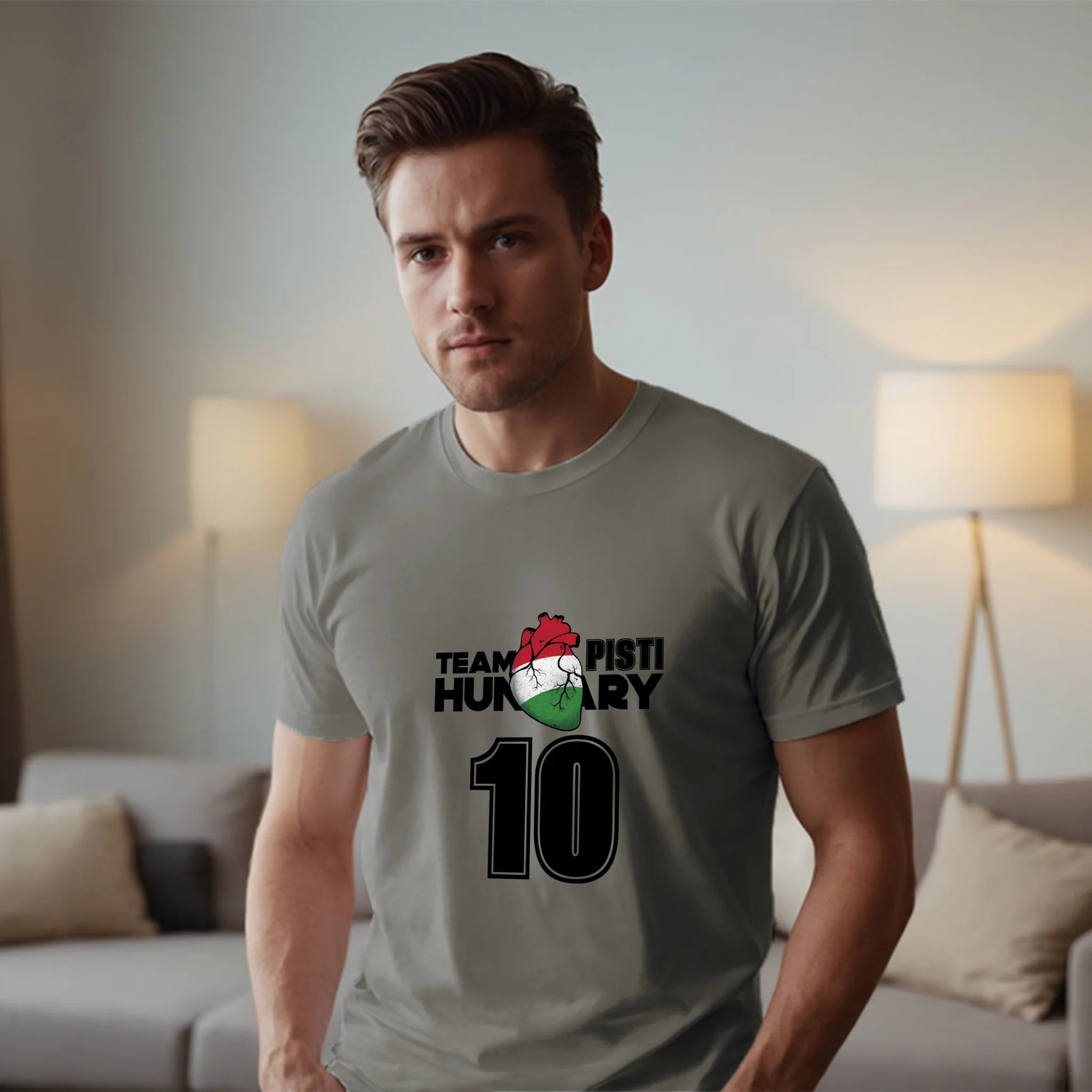 Team Hungary magyar mez póló egyedi névvel