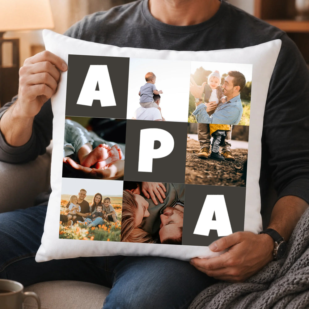  Apák napi párna 6 képpel