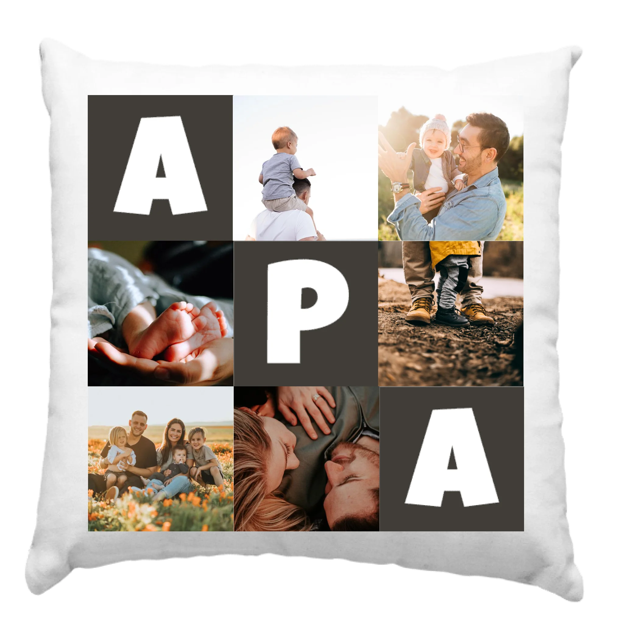 Apák napi párna 6 képpel