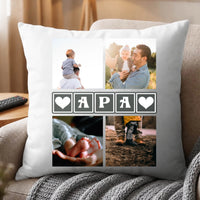 Apák napi párna 4 képpel