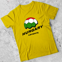 Szurkolói póló magyar színekkel