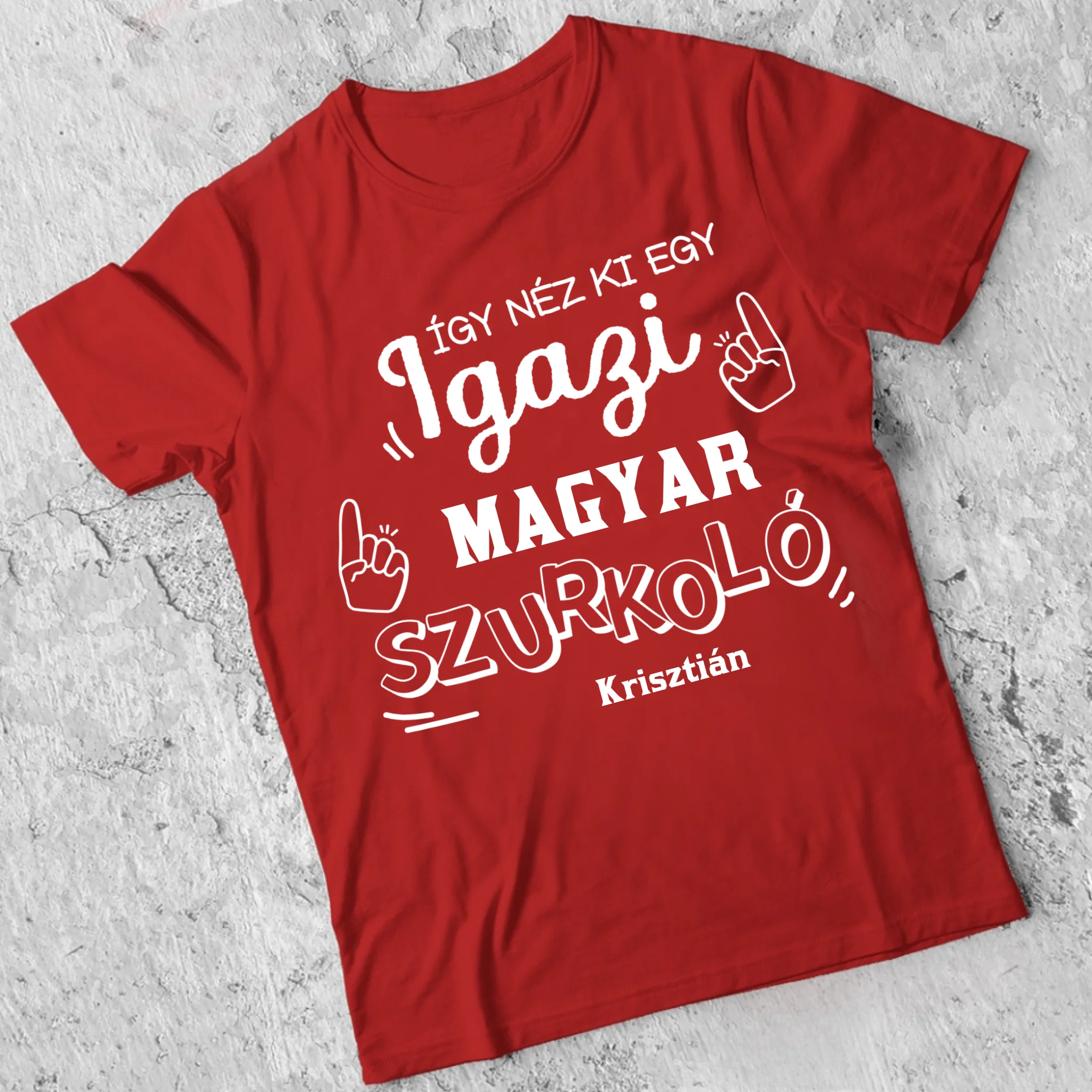 Így néz ki egy igazi szurkoló póló