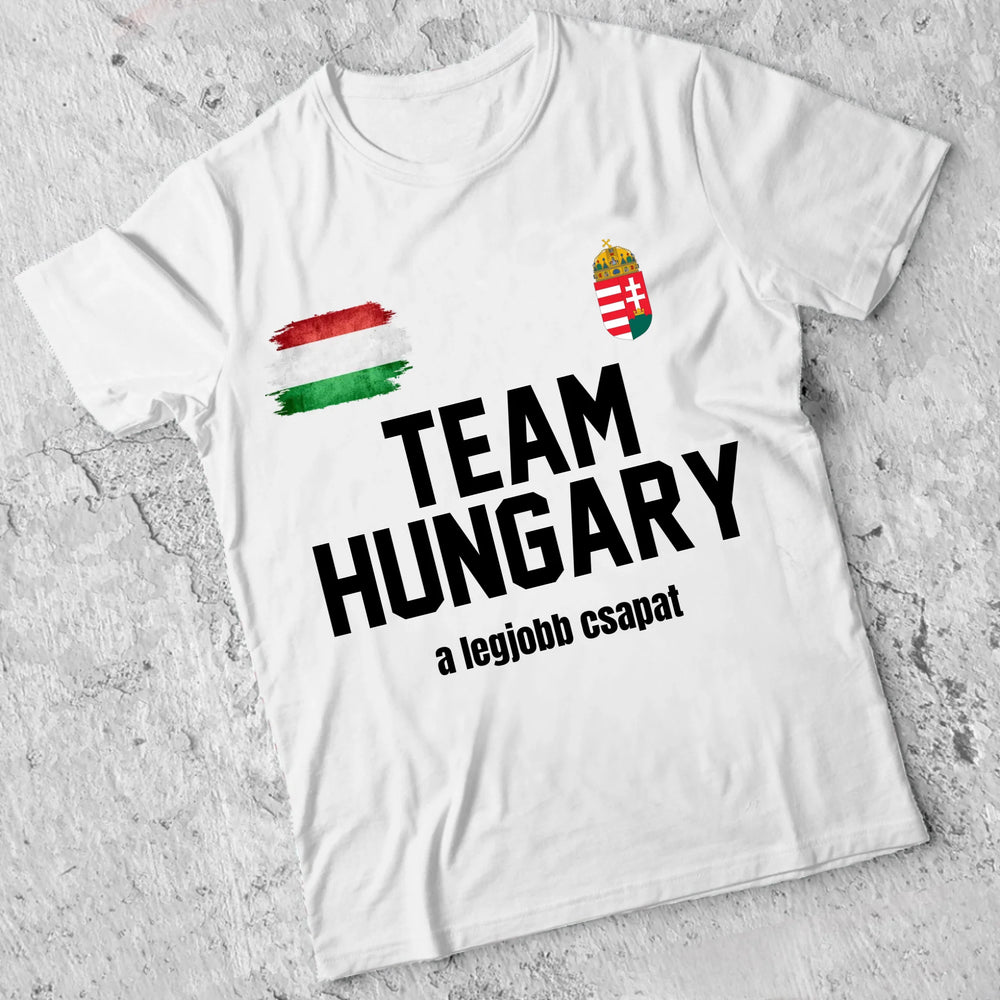 Team Hungary focis szurkolói mez póló