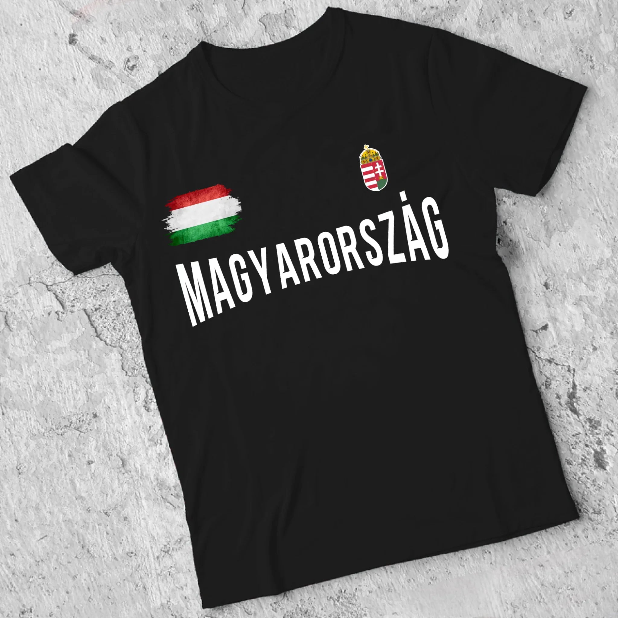 Egyedi magyar mez póló zászlóval és számmal