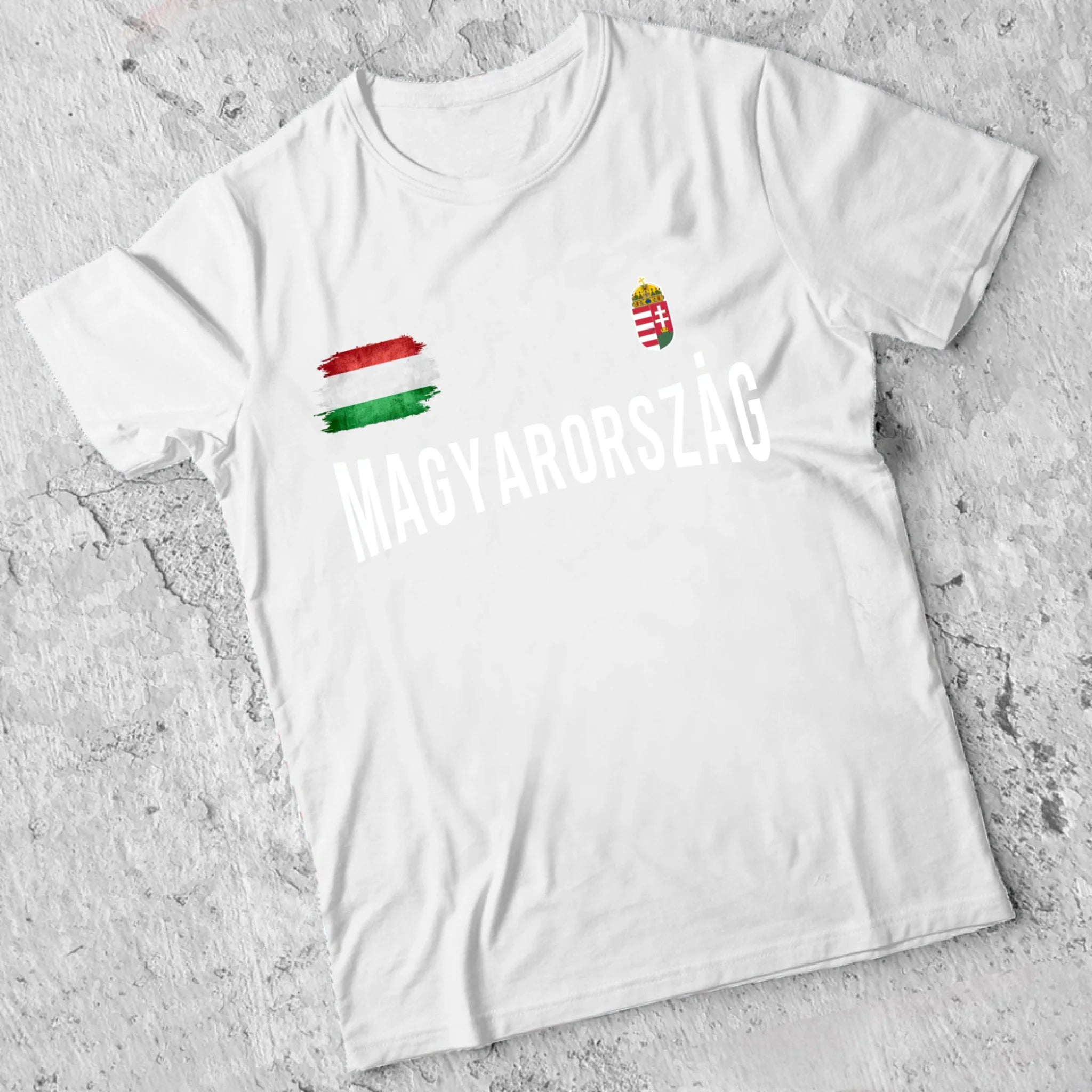 Egyedi magyar mez póló zászlóval és számmal