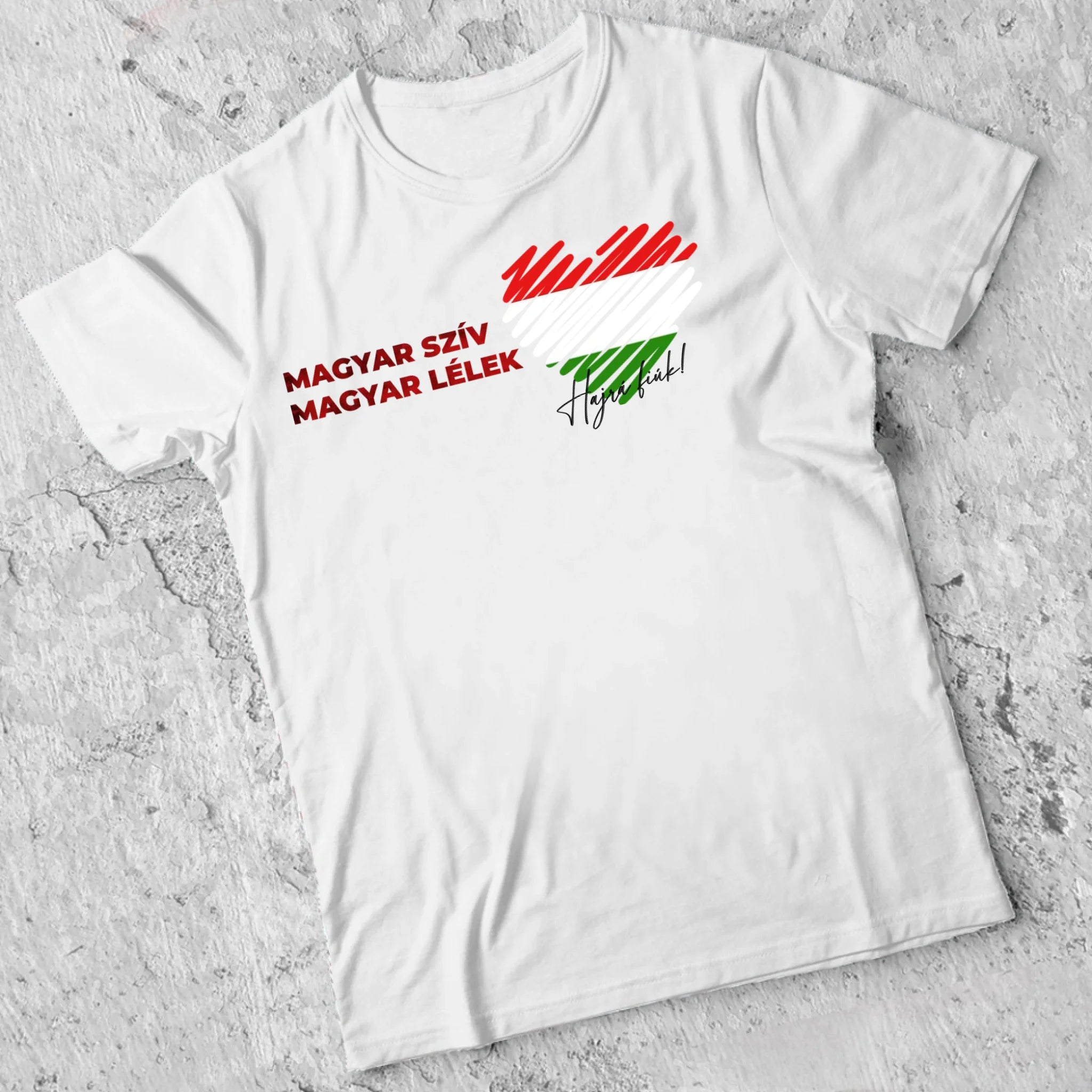 Magyar szív magyar lélek férfi póló