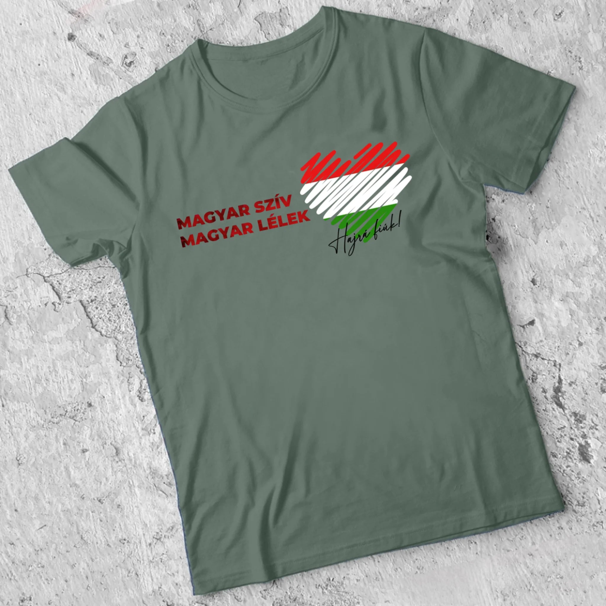 Magyar szív magyar lélek férfi póló