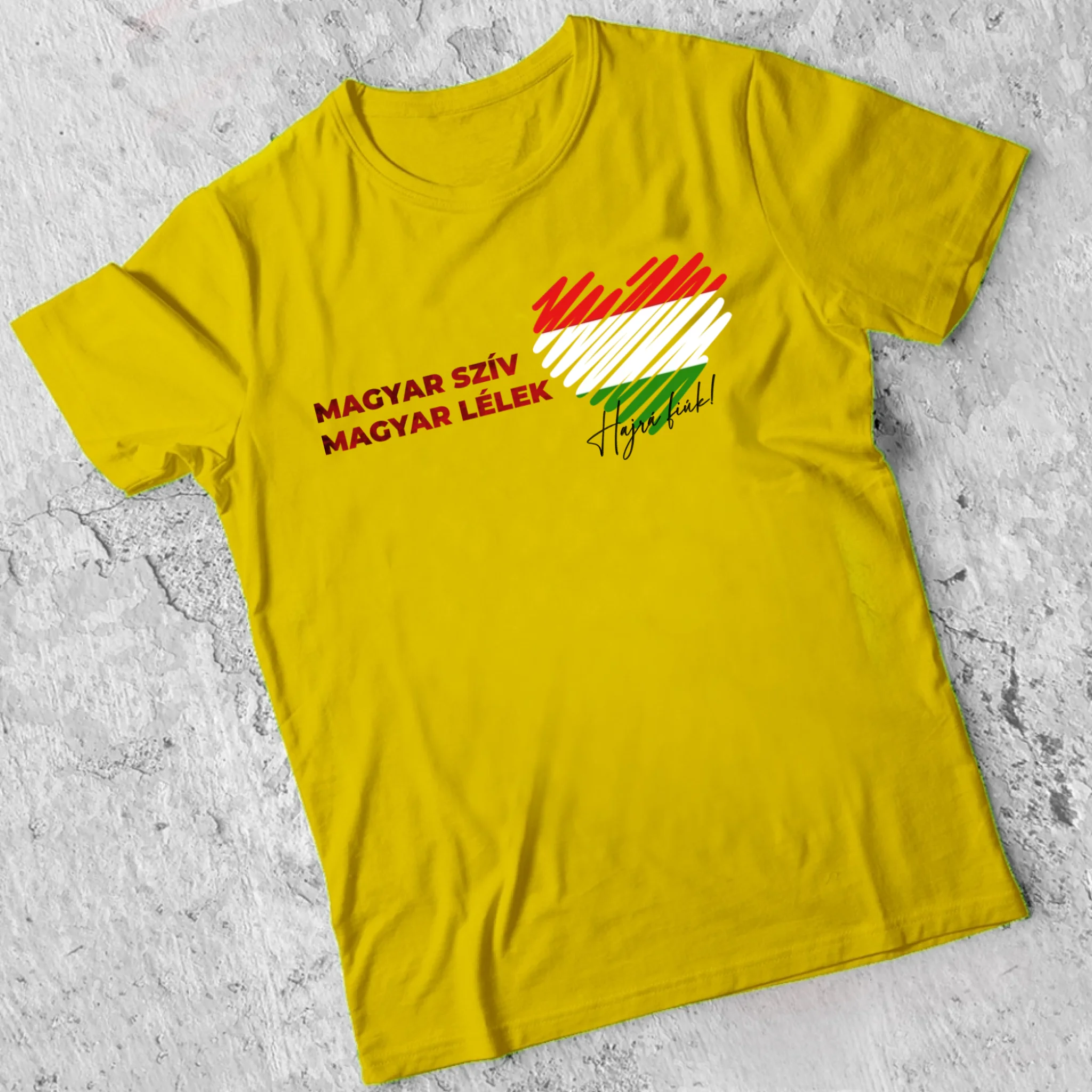 Magyar szív magyar lélek férfi póló
