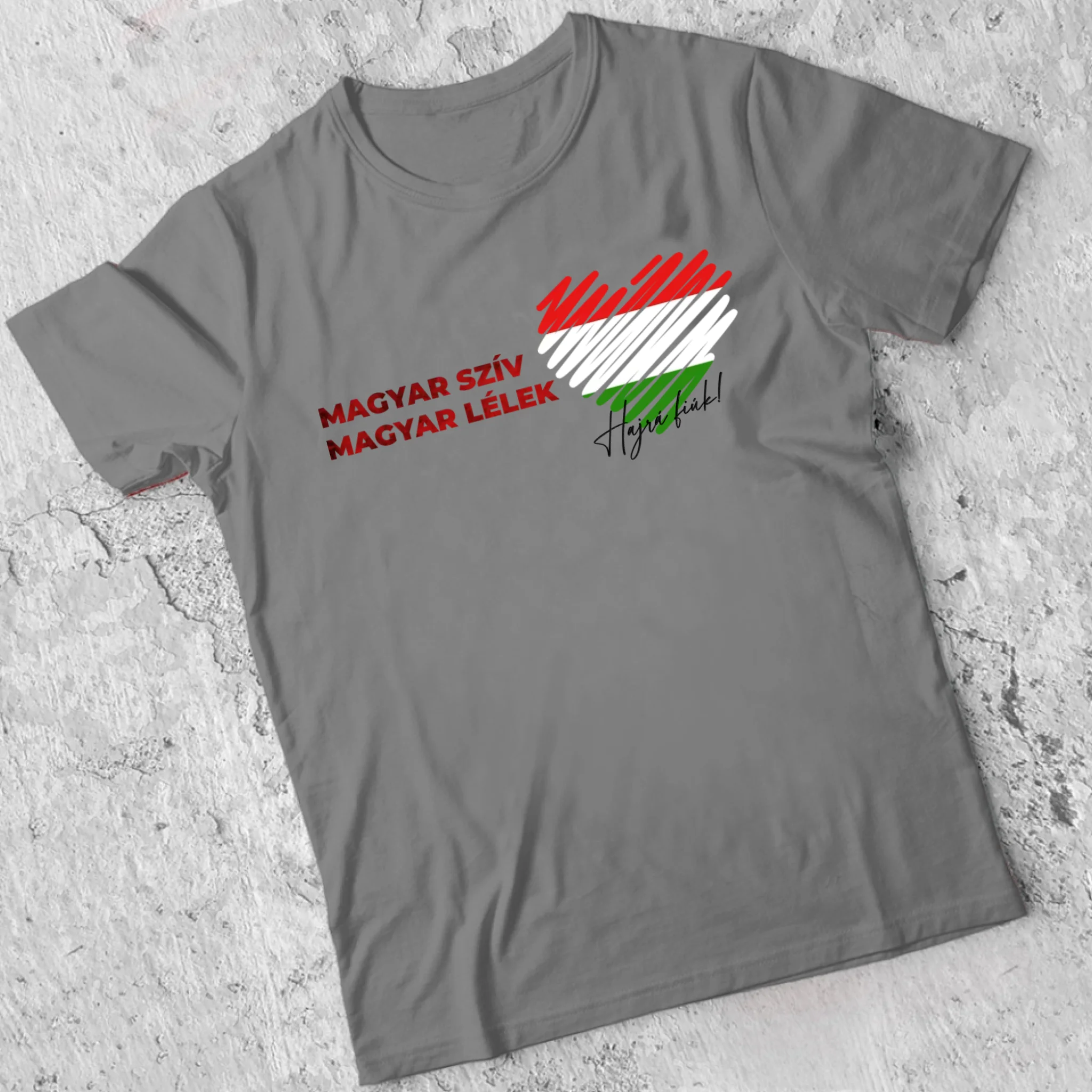Magyar szív magyar lélek férfi póló