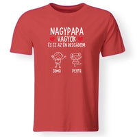 Nagypapa brigádja póló akár 6 unokával