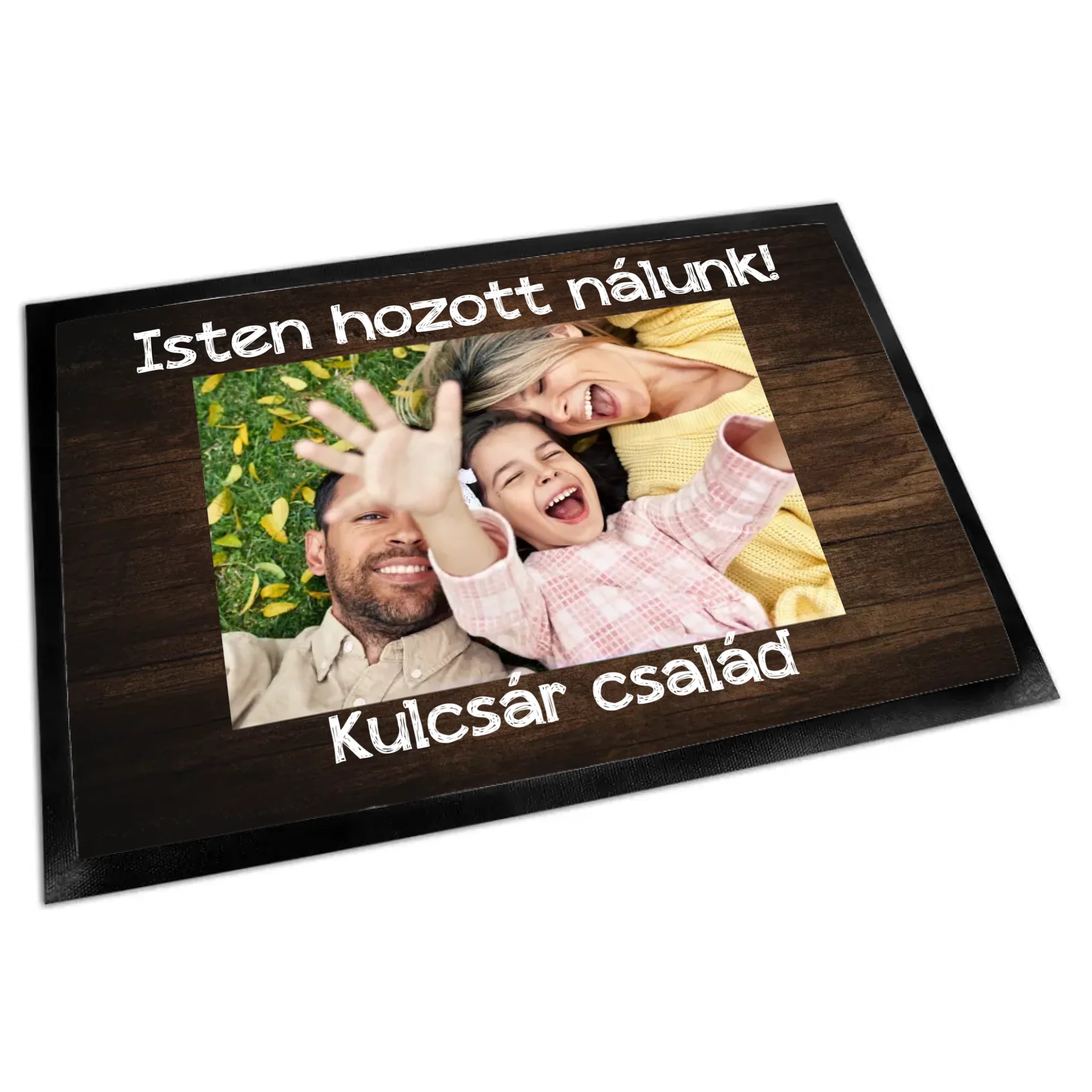 Fényképes lábtörlő