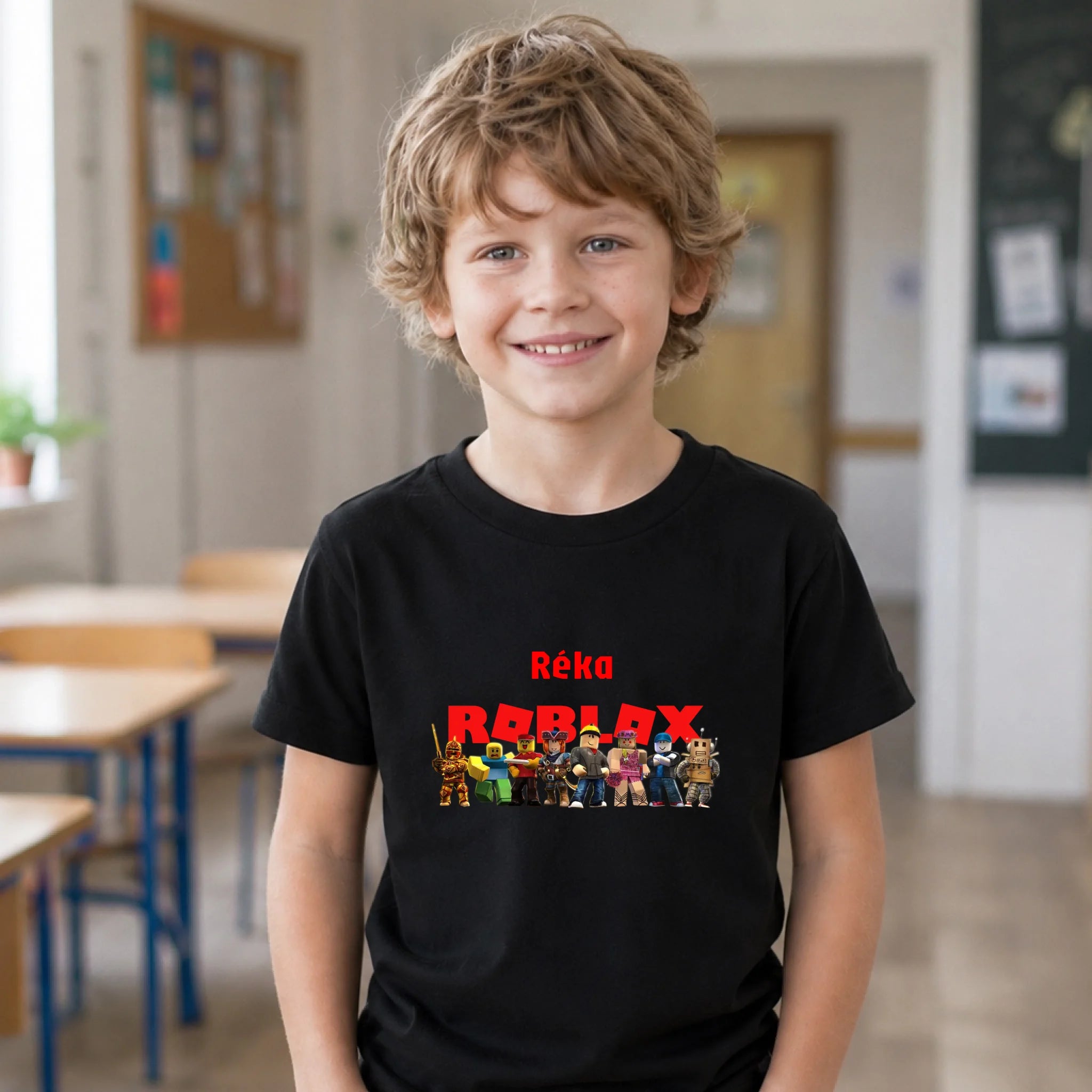 Roblox harcos póló gyerekeknek