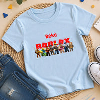 Roblox harcos póló gyerekeknek