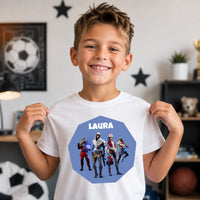 Fortnite Team póló gyerekeknek