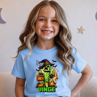 Minecraft mintás halloweeni gyerek póló egyedi névvelMinecraft mintás halloweeni gyerek póló egyedi névvel