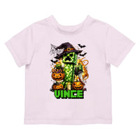 Szülinapi Minecraft póló egyedi névvel és szülinapi számmalMinecraft mintás halloweeni gyerek póló egyedi névvel