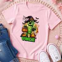 Szülinapi Minecraft póló egyedi névvel és szülinapi számmalMinecraft mintás halloweeni gyerek póló egyedi névvel