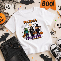 Trick or Treat Minecraft mintás halloweeni gyerek póló egyedi névvel