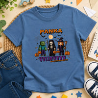 Halloween Mode Minecraft mintás halloweeni gyerek póló egyedi névvel