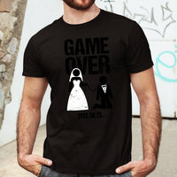 Game Over - legénybúcsús férfi póló