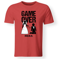 Game Over - legénybúcsús férfi póló