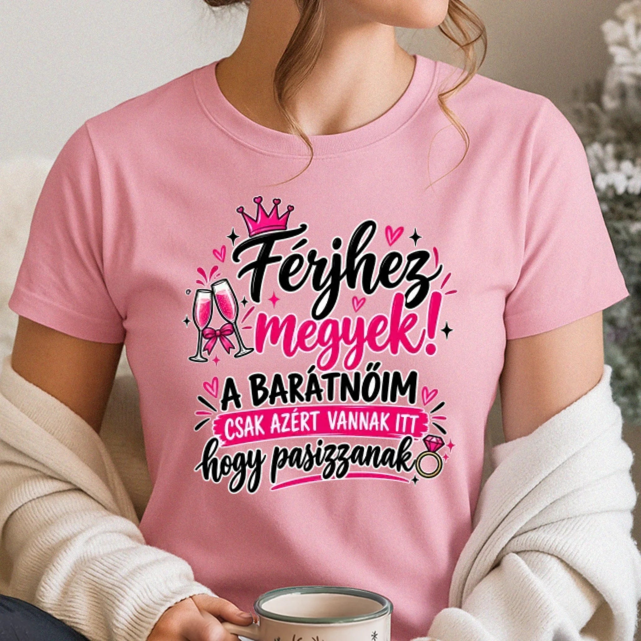 Férjhez megyek - vicces női póló lánybúcsúra