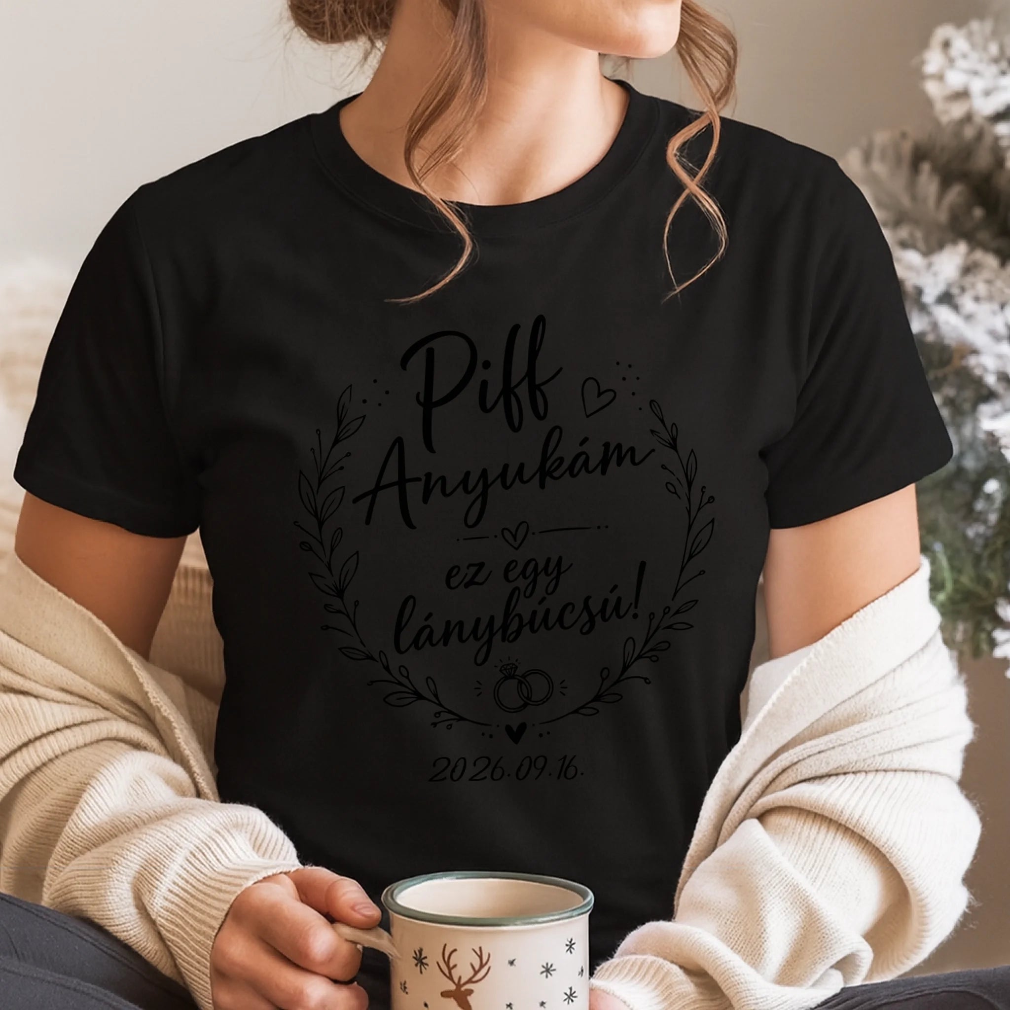 Piff anyukám ez egy lánybúcsú - vicces női póló lánybúcsúra