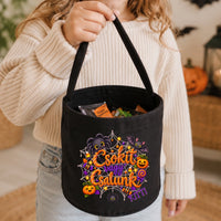Csokit vagy csalunk - halloweeni cukorkagyűtjő zsák gyerekeknek